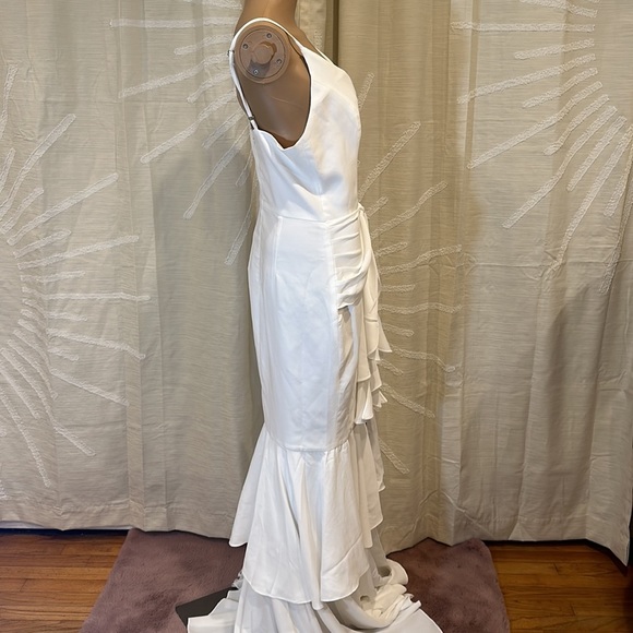 PATBO White Ruffle Maxi Dress - Picture 9 of 12